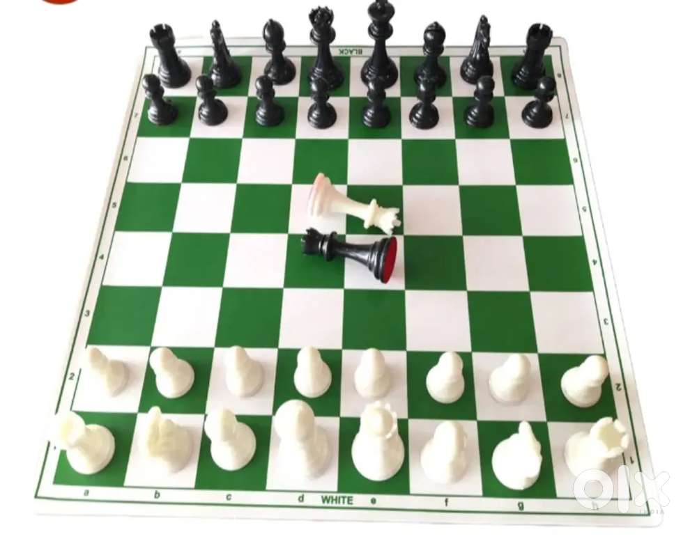 New Chess mat with pieces, retail & holesale available