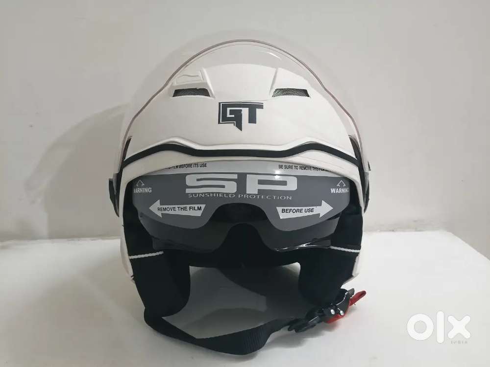 BRAND NEW Steelbird Motorcycle/ Bike Helmet- White (Unisex)