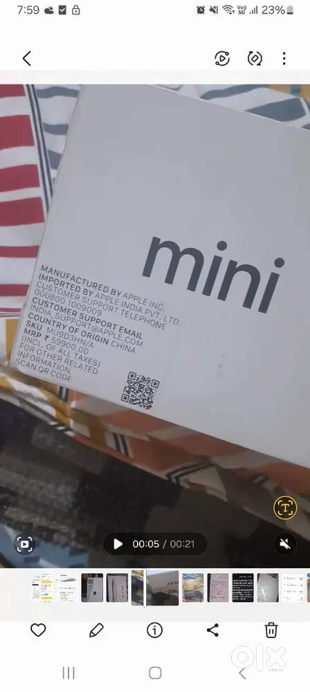 Apple 2024 Mac Mini Desktop Computer SILL PACK NO BILL