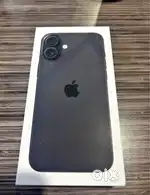 iPhone 16 black colour 256 GB in mint condition