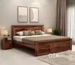 Don’t Miss Out this offer Double Bed withbox 6490/- EMI Available