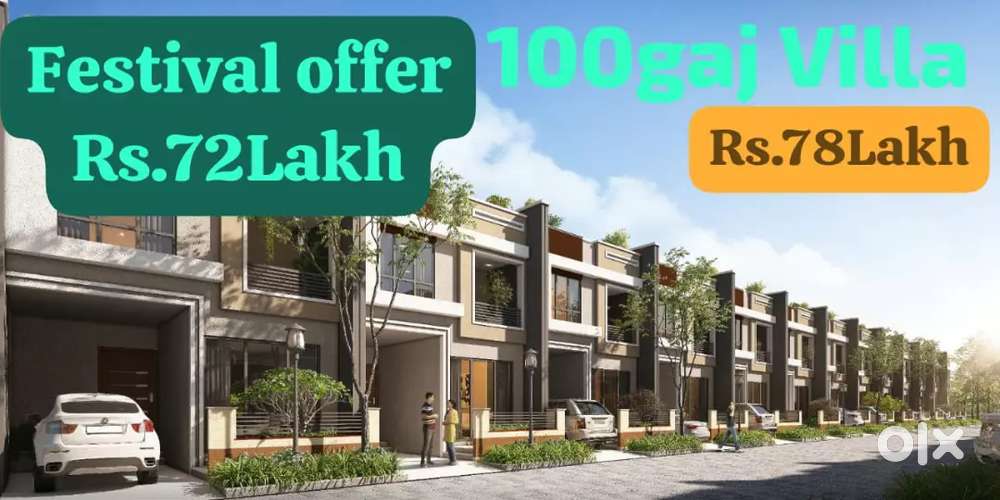 Jda Aproved gated socicty villa or flat