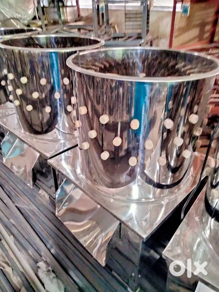 Poultry  Defeathering Equipment, 3 Birds