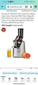 Fruit juicer