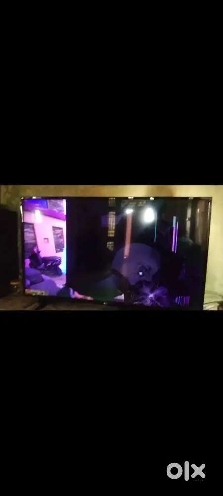 Lg 5 years old only screen broken tv