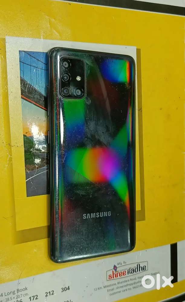 IN DISPLAY FINGERPRINT A51 6+6 GB Ram 128 GB STORAGE