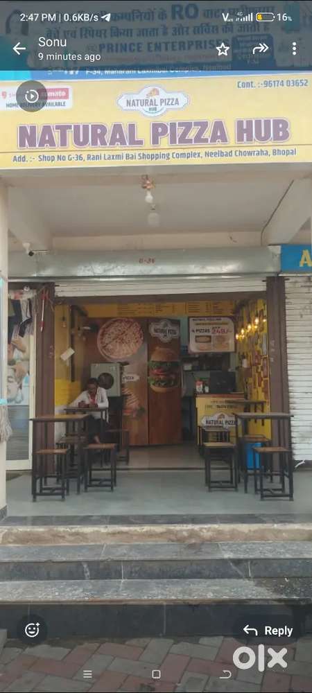 Urgent sell furnishd shop rent per month 9000