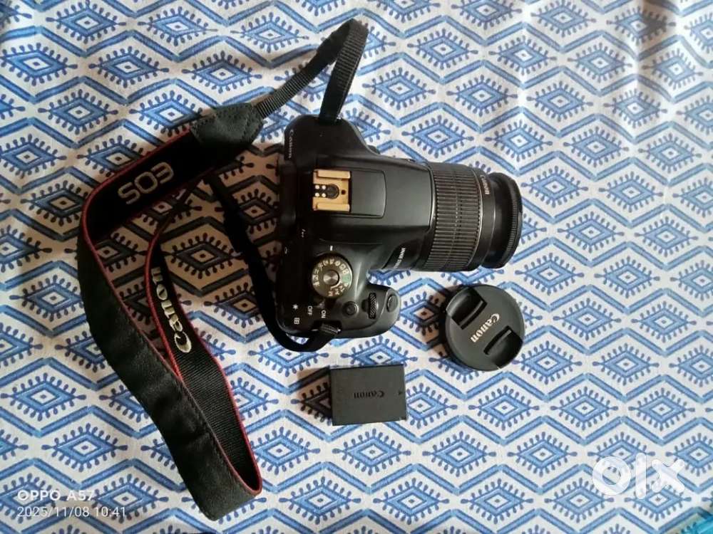 Canon Eos 1500D with charger bettry