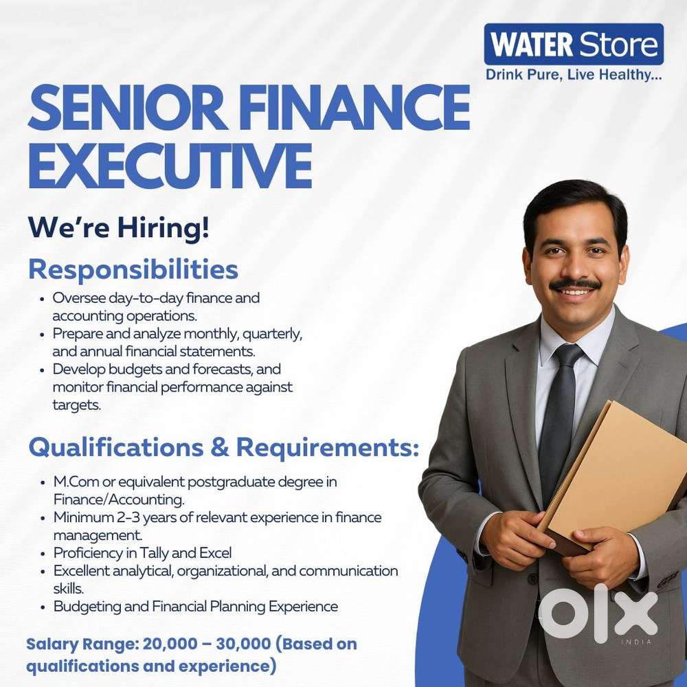 JOB TITLE: FINANCE OFFICER