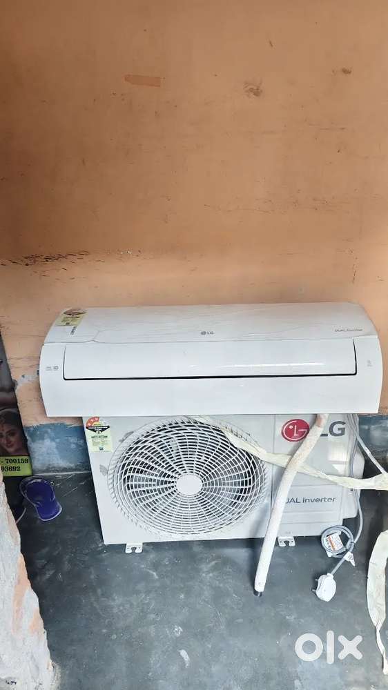 Only 32000/- Only 3 month old 1ton Lg ac with bill,