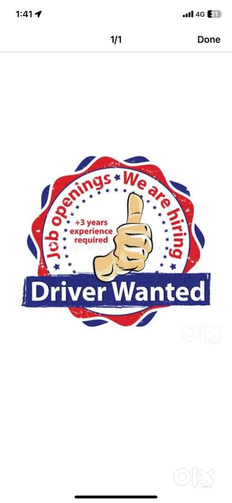 Heavy vehicle Driver wanted