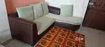 3 seater sofa with lounger Good condition Mulund east