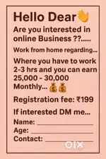 Online work from home for studen,housewife, job persons,retired person