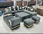 Today offer buying new sofa 8499, L size sofa set 13990/-सुपर सेल 50%