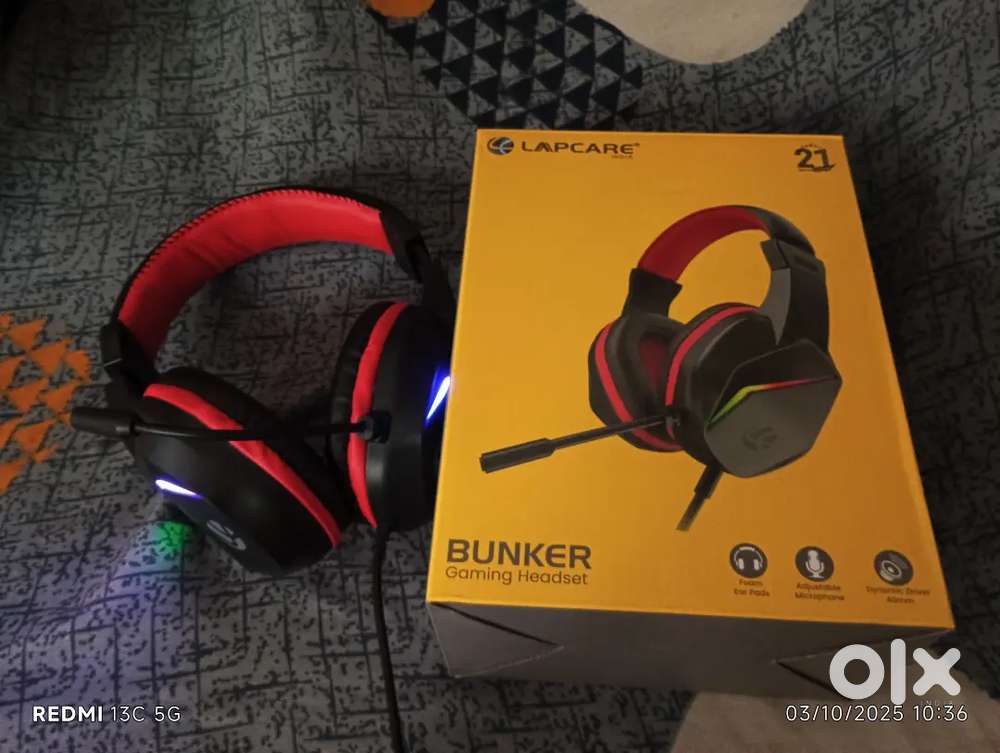 Lapcare Bunker Gaming Headset With Microphone
