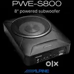Brand new Alpine under seat subwoofer for sale with bill and warranty