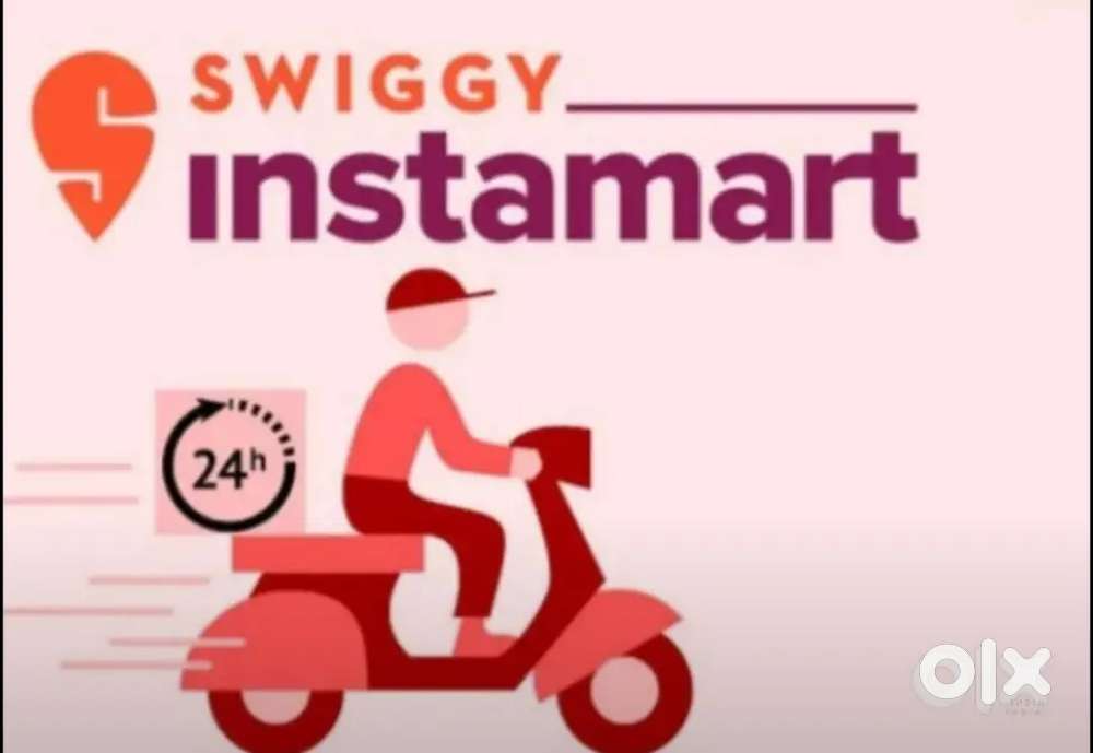 Urgent wanted Swiggy instamart delivery boys