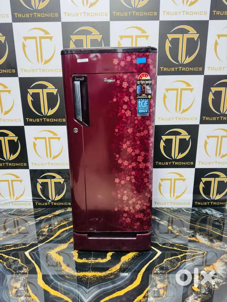 Whirlpool 4 star 190 liter Single Door Refrigerator with Warranty