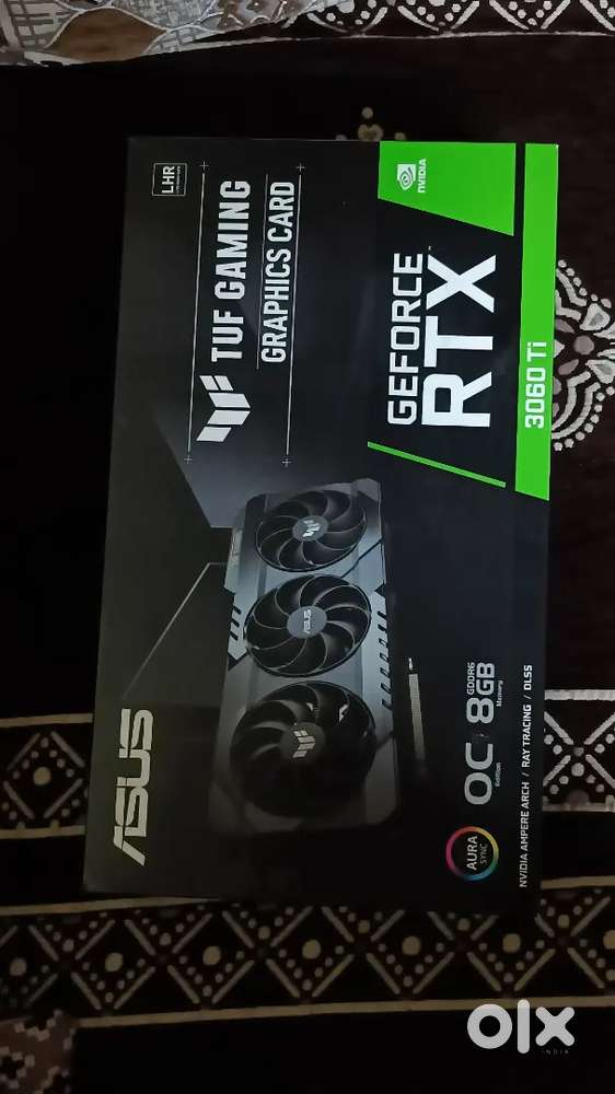ASUS TUF GAMING RTX 3060TI 8GB OC TRIPLE FAN