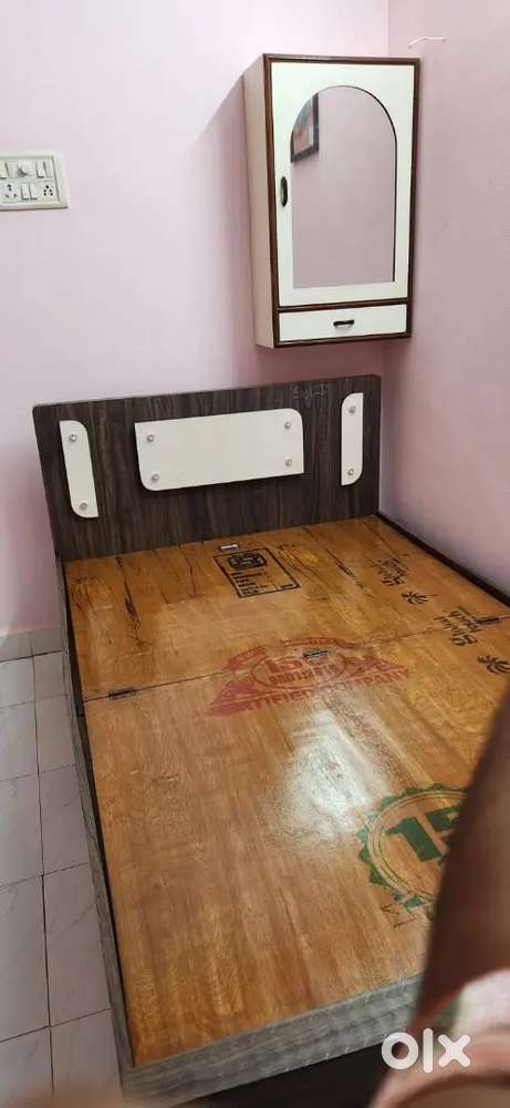 Wooden Double Bed for Sale – Excellent Condition with storage