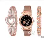 TITAN NEWEST ANALOG WATCHES  combo of magnetic strap