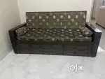 Wooden SOFACum BED
