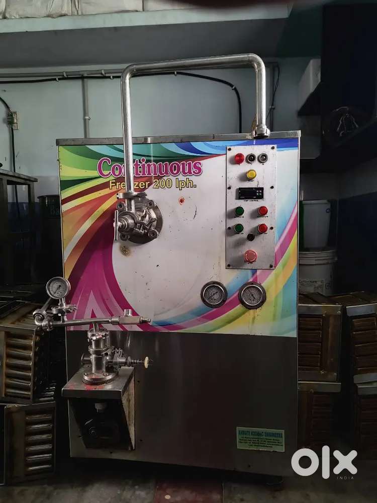 200 ltr Continuous Freezer
500 ltr 1200 ltr SaeplastFreezer