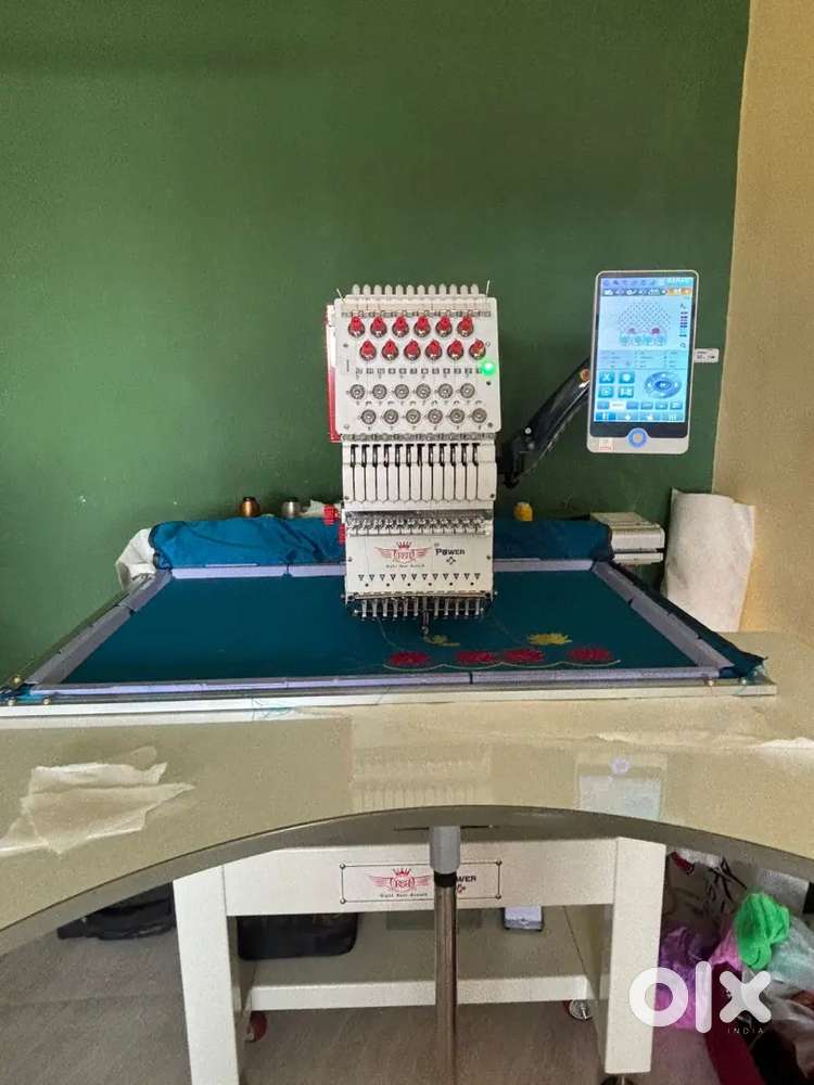 Computer embroidery machine
