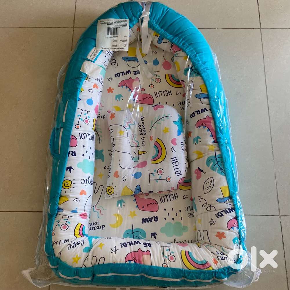 Bedding set, Baby Matress cum carrier, swaddle, cloth diaper, langot