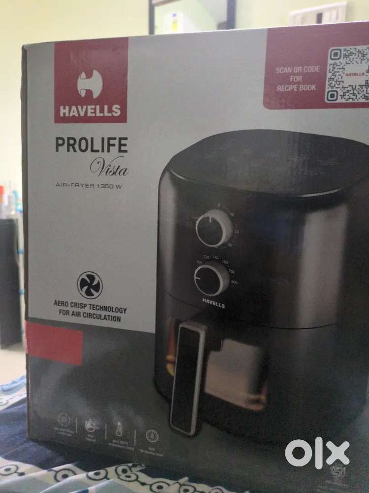 Air fryer sealed box