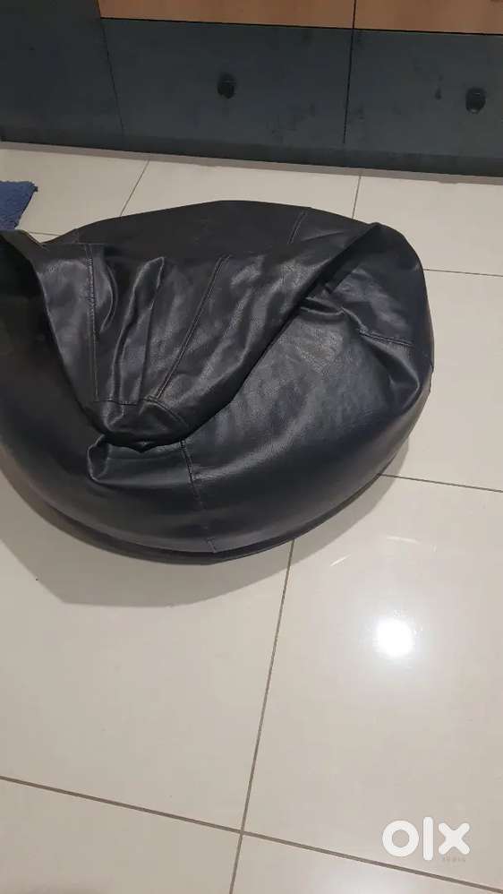 Pure leather Bean bag