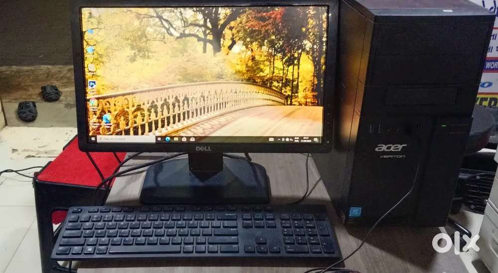 i5 8th computer sell 8gb ram 120gb SSD 500gb hard disc