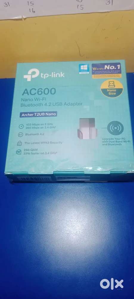 TP link AC600 ,Nano Wi-fi Bluetooth 4.2 USB Adapter