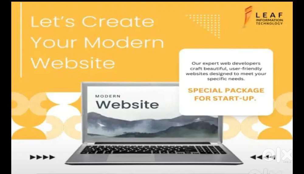 Let's create your modern website.