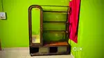 Pure Wood Dressing Table with Mirror – Good Condition”