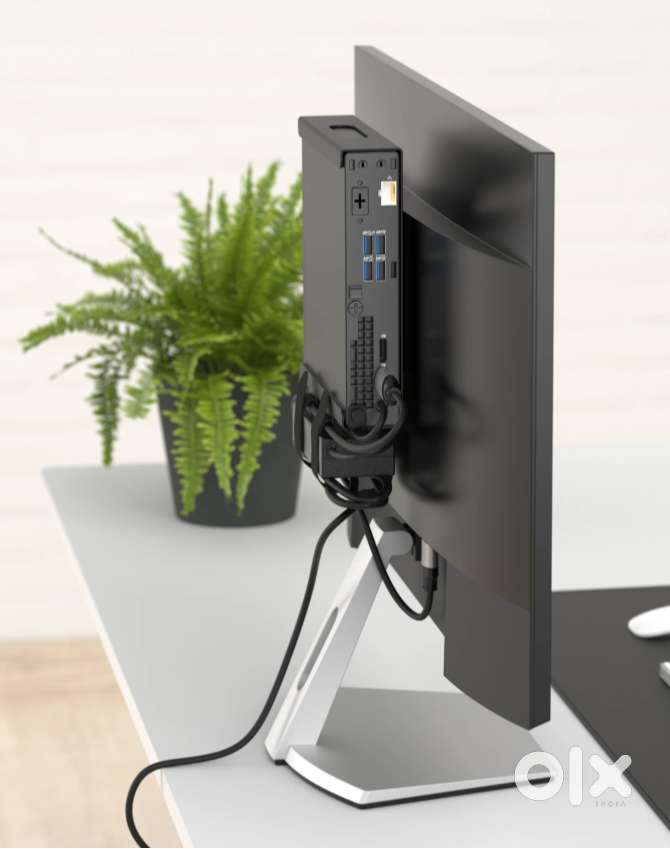 Hp Dell lenovo mini cpu with moniter all set