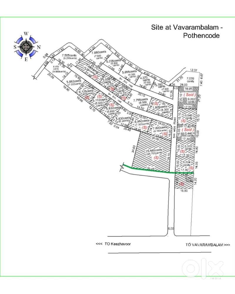 HOUSE PLOTS FOR SALE NEAR VAVARA AMBALAM POTHENCODE