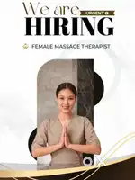 Female spa body massage therapist wanted good salary + incentive conta