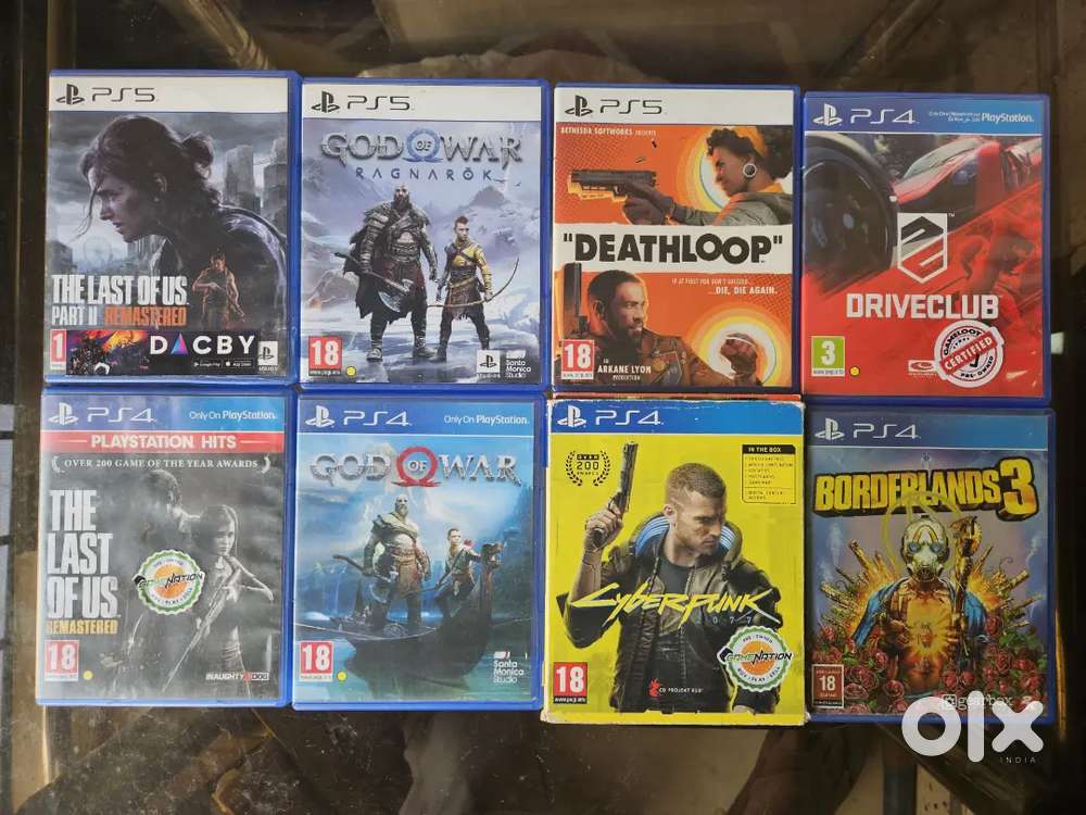 Ps5 and Ps4 Games