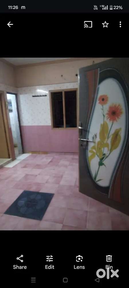 Kundrathur 1bhk ground floor House for  rent
