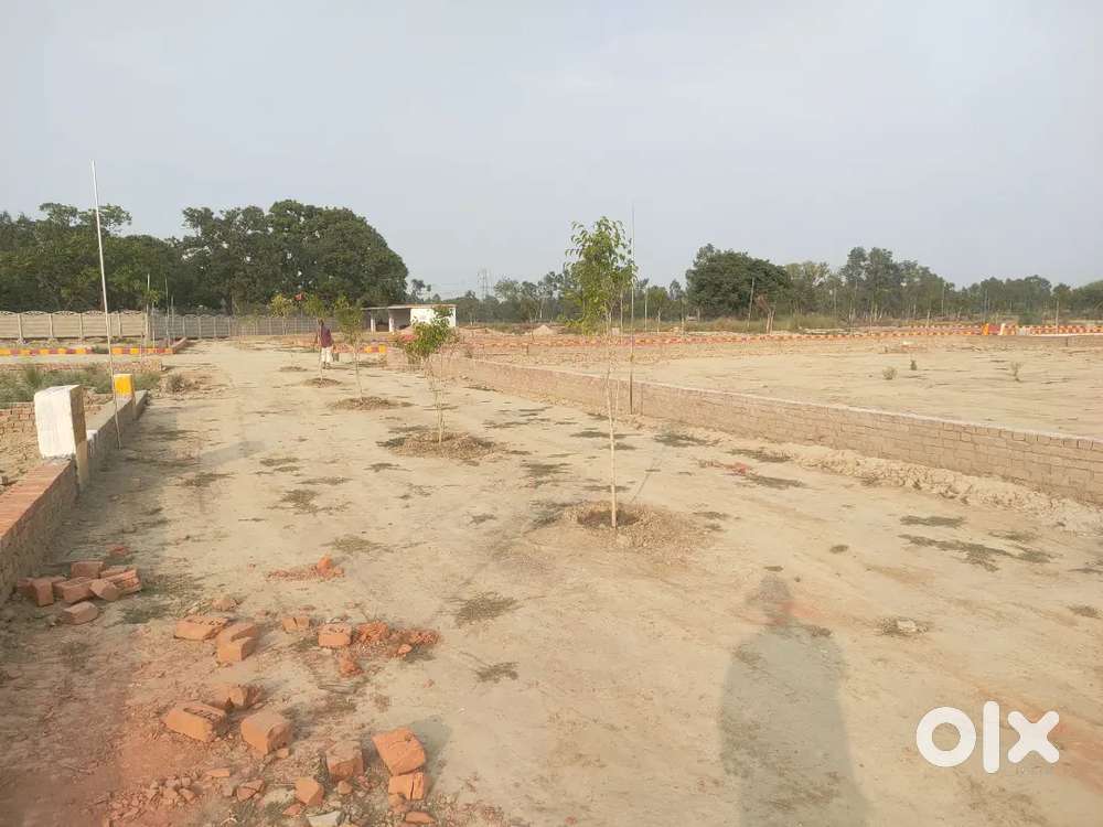 घर बनवा कर रहने योग्य जमीन सुल्तानपुर रोड पर लखनऊ में बैंक लोन केसाथ