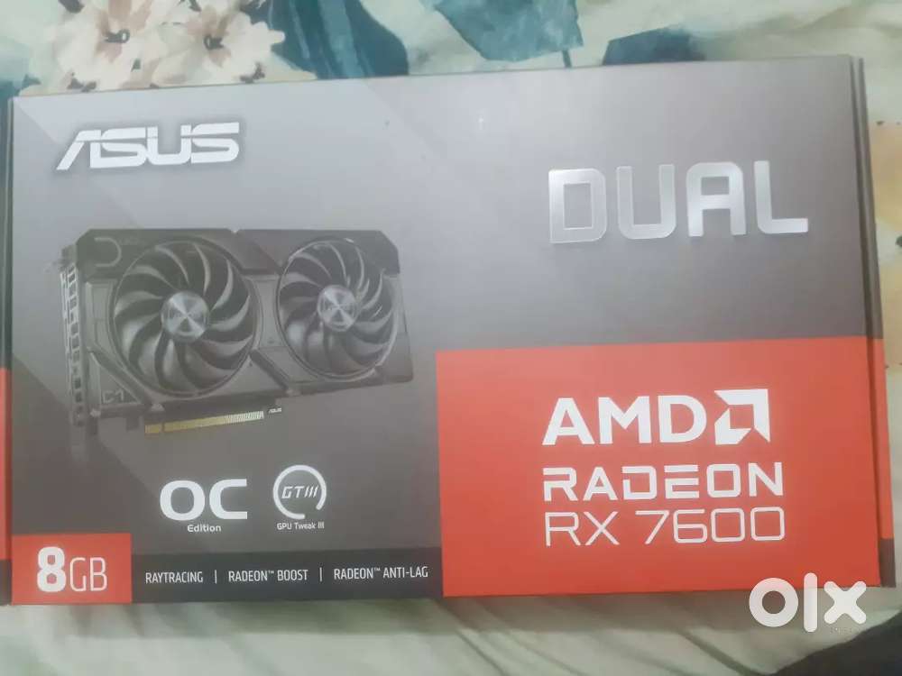 Graphics card ASUS DUAL RX 7600 8GB