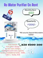 Ro water purifier On Rent