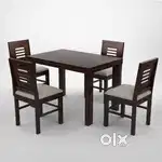 4 seater dining table Sheesham Wood