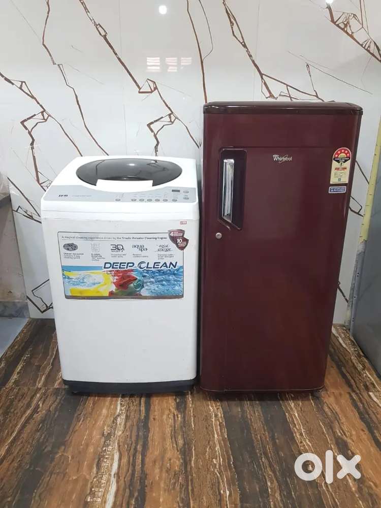 *6*IFB washing machine & whirlpool ice magic refrigerator available*6*