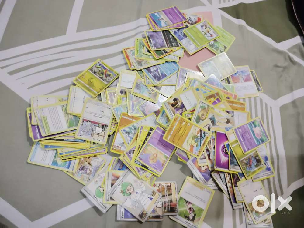 217 Pokemon cards original in just 500!