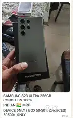 Samsung galaxy S23Ultra