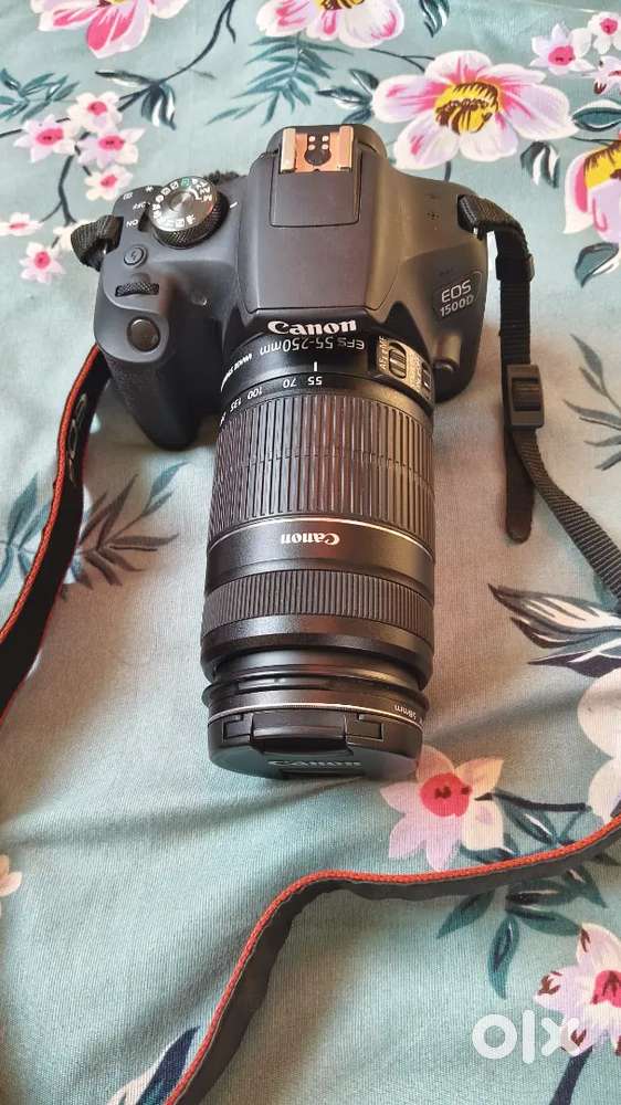 Brand new canon 1500d with dual orginal kit lens