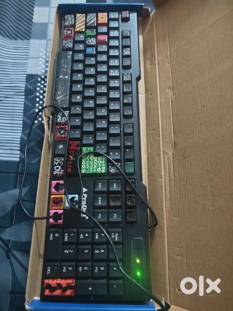 Keyboard and mouse combo