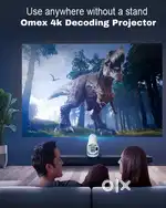 Omex 4K Decoding Android Wifi6 BT 5.1 Short Throw 6D Keystone Dolby